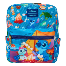 Disney by Loungefly backpack Mini Lilo and Stitch Camping Cuties AOP 