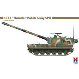 K9A1 'Thunder' Polish Army SPH ACADEMY + CARTOGRAF Model kit 