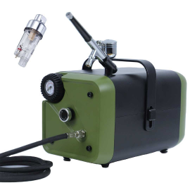 Airbrush for models Compressor + airbrush + filter