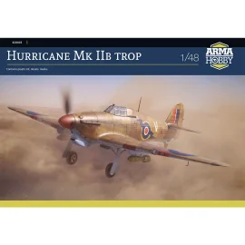 Maquette d’avion en plastique Hurricane MK IIb Trop 1:48