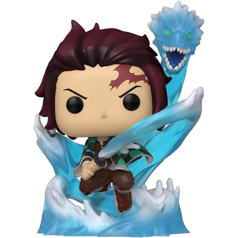 Demon Slayer: Kimetsu no Yaiba POP! Animation Vinyl figures Tanjro W/ Dragon (GW/TRL) 9 cm