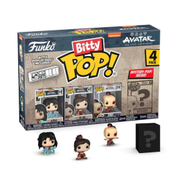 Avatar the Last Airbender pack 4 Bitty POP figures! Vinyl Azula 2.5 cm