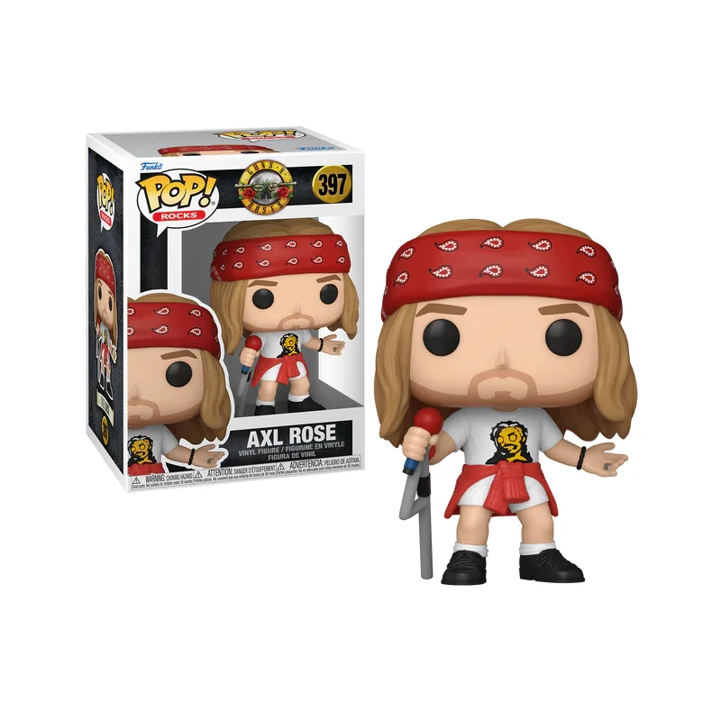 GUN N ROSES - POP Rocks N° 397 - Axel Rose (1980's) with Chase