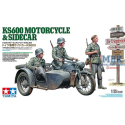 KS600 Motorrad mit Beiwagen + Besatzung