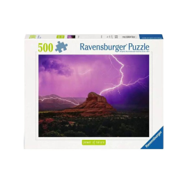 Power of Nature puzzle Pink storm atmosphere (500 pieces) 