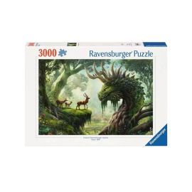 Original Ravensburger Quality puzzle The forest dragon awakens (3000 pieces)