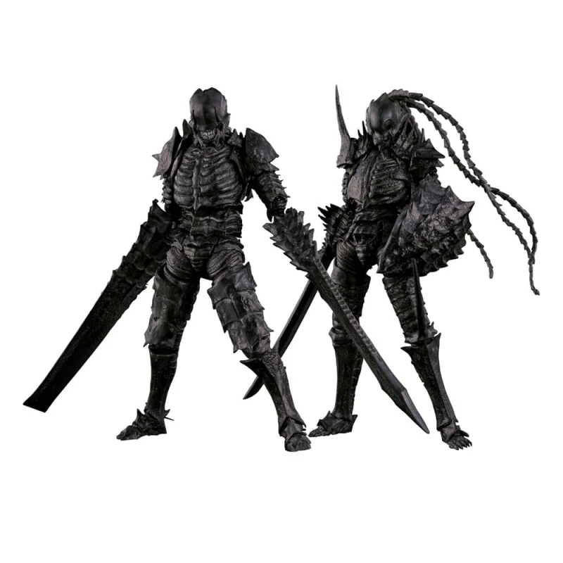 ABARA statues Black Gaunas Kudou Denji & Nayuta Set