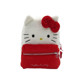 HELLO KITTY - Fur Backpack - 30x14x22cm 