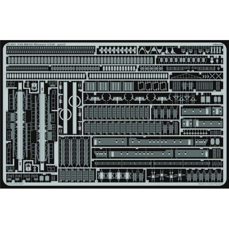 USS BB-63 Missouri (designed to be assembled with model kits from Tamiya kit TA78018)