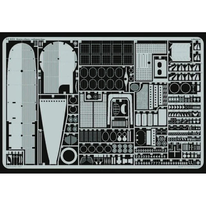 Gato class submarine (designed to be assembled with model kits from Revell)