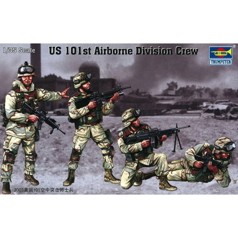 US 101st Airborne Div Crew (4 figures)