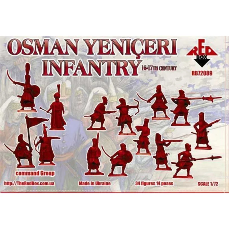 Osman Yeniceri infantry, 16-17th century