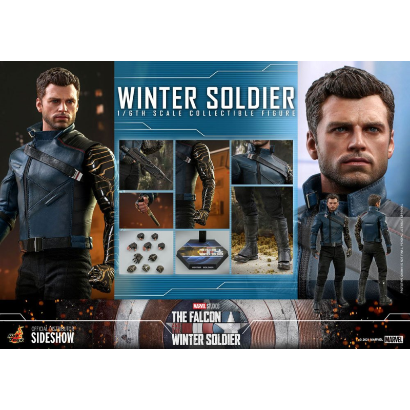 The Falcon and The Winter Soldier action figure 1/6 Winter Soldier 30 cm