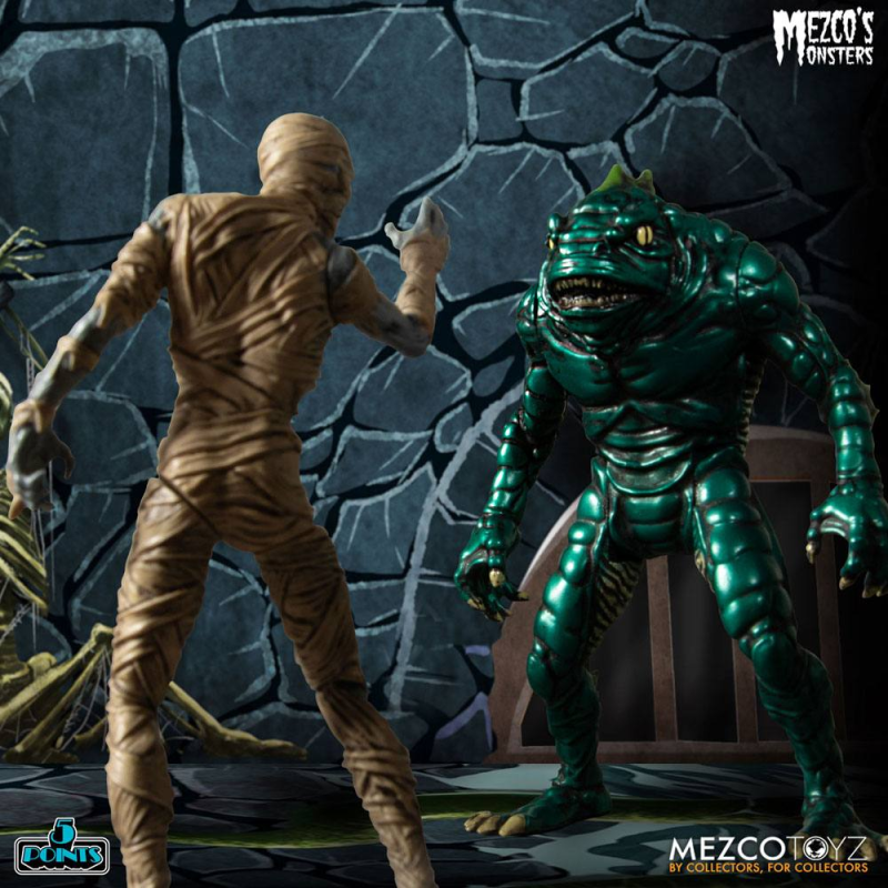 Mezco's Monsters Figures 5 Points Tower of Fear Deluxe Box Set 9 cm
