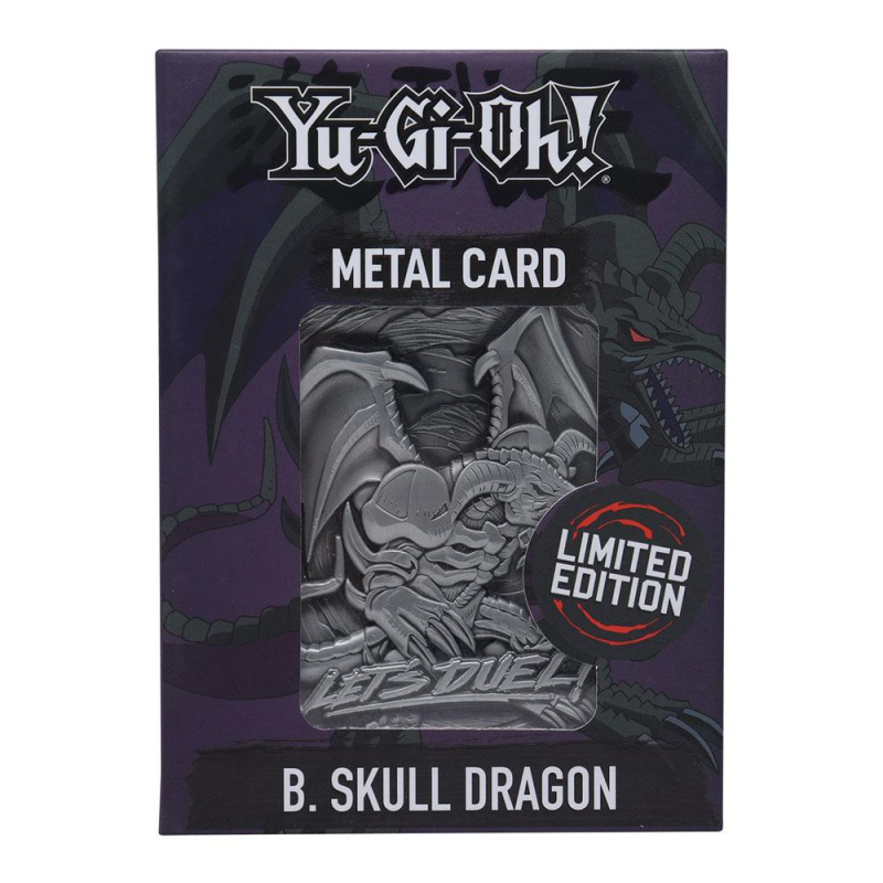 Yu Gi Oh! replica Card B. Skull Dragon Limited Edition