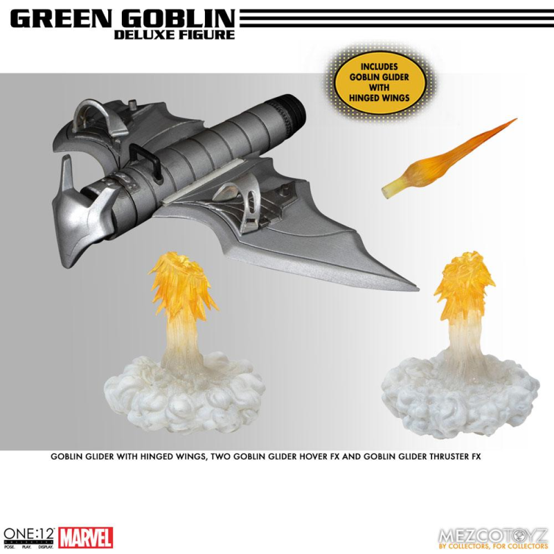 Marvel action figure 1/12 Green Goblin - Deluxe Edition 17 cm