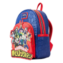 My Hero Academia Loungefly Mini Backpack Group Debossed Logo