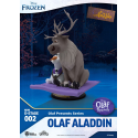 Frozen PVC statuette Mini Diorama Stage Olaf Presents Olaf Aladdin 12 cm