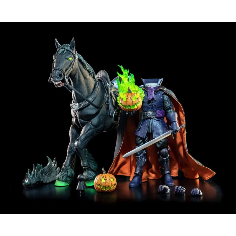 Figura Obscura figure Headless Horseman Green Spectral