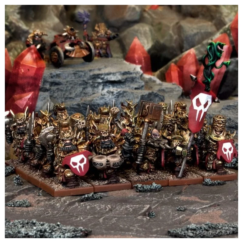 KINGS OF WAR - ABYSSAL DWARF - IMMORTAL GUARD REGIMENT