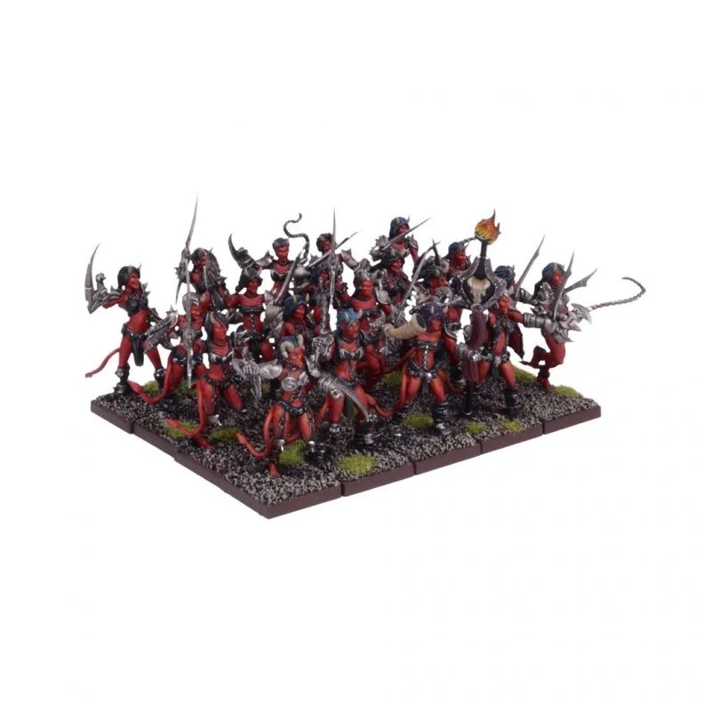 KINGS OF WAR - FORCES OF THE ABYSS - SUCCUBUS REGIMENT