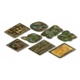 TERRAIN CRATE - NEOPRENE TERRAIN TEMPLATES (X8)