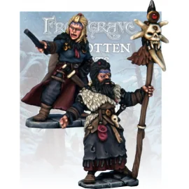 Frostgrave - Barbarian Mage and Apprentice