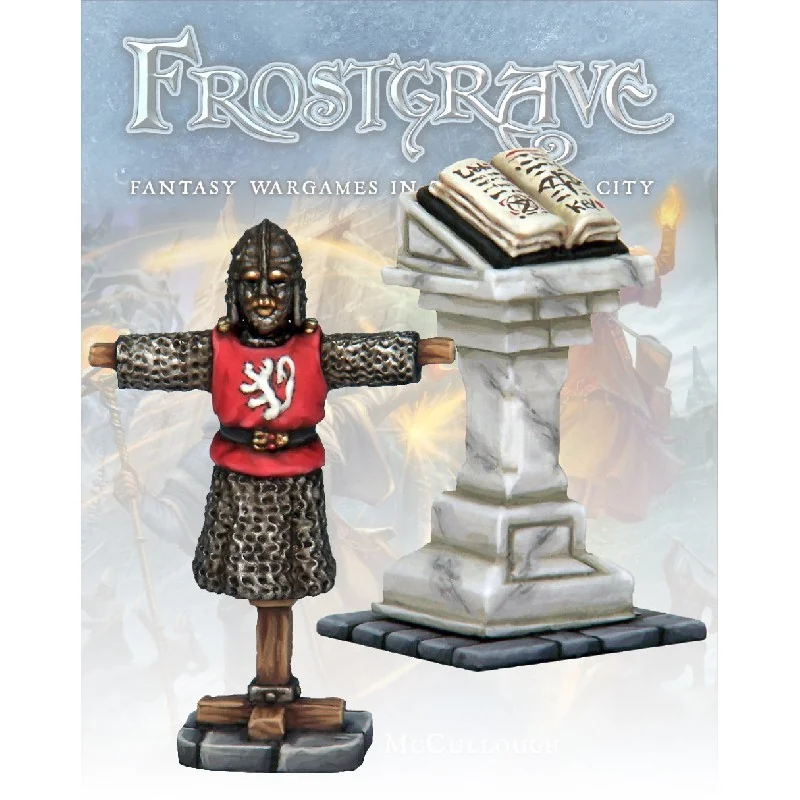 Frostgrave - Armor and Lectern (alternative treasures)