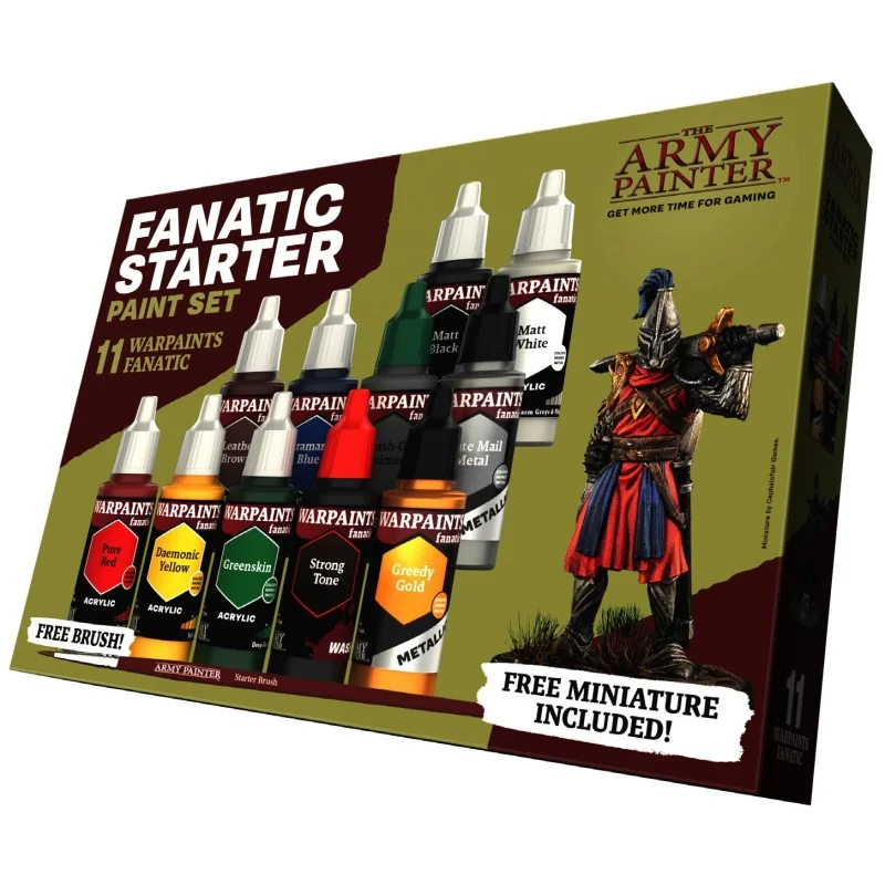 Army Painter - Starter Painting - Warpaints Fanatic Starter Set