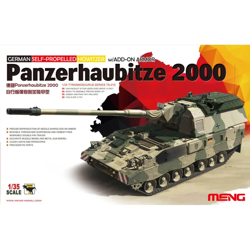 GER Panzerhaubitze 2000 Self-Propelled Howitzer with add on Armour