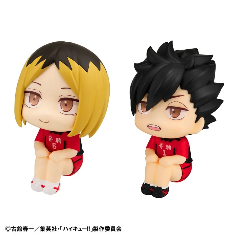 Haikyu!! PVC statuette Look Up Kenma Kozume & Tetsuro Kuroo Uniform Ver. 11cm (with gift)