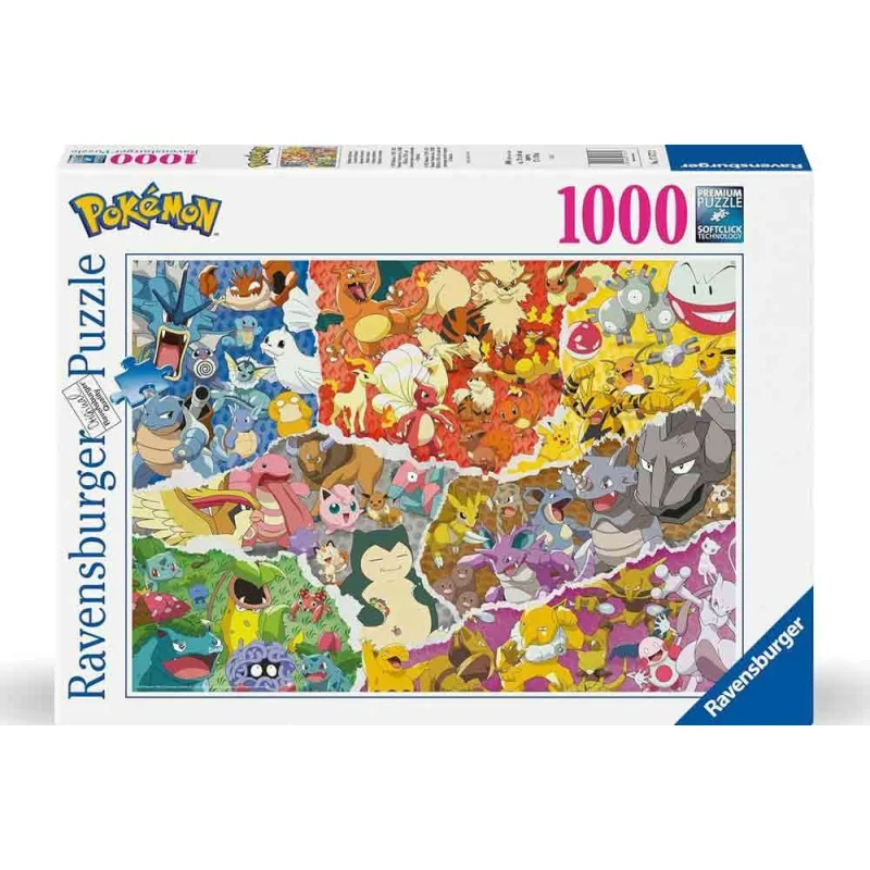 Pokemon: Pokemon Types - Jigsaw Puzzle 1000 Pcs