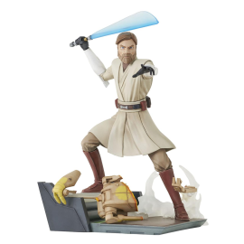 STAR WARS THE CLONE WARS - General Kenobi - Gallery of 20cm statuettes