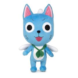 Fairy Tail: Happy Rag Doll with Plush Backing Card 27cm