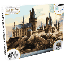 Puzzle Harry Potter: Hogwarts, art by numbers