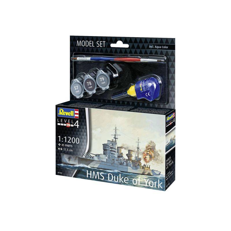 Model Set Battleship HMS Duke of York