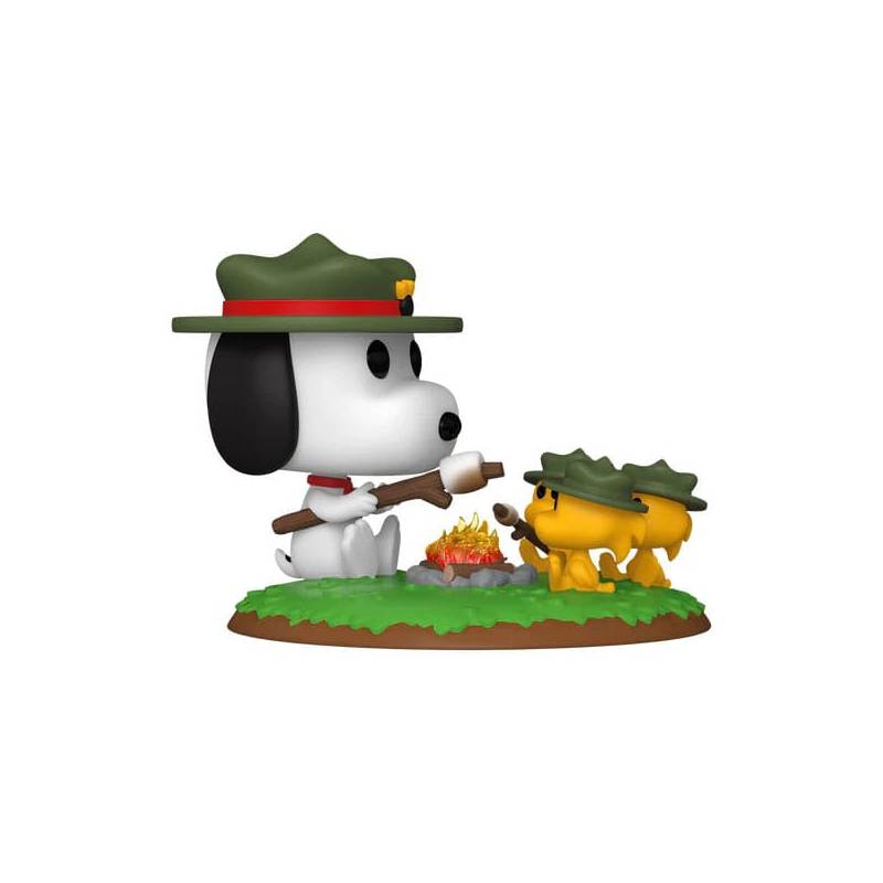 Peanuts POP! Deluxe Vinyl figure Snoopy w/WS(Camping) 9 cm