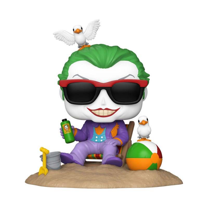 Batman 85th Anniversary POP! Deluxe Vinyl figure The Joker (Beach) 9 cm