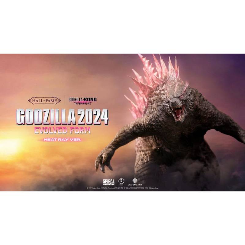 Godzilla PVC statuette Hall of Fame Godzilla 2024 Evolved Form (Heat Ray Version) 27 cm