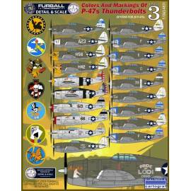 Colors & Markings ofRepublic P-47s Thunderbolts Part 3