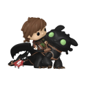 Dragons POP! Rides Deluxe Vinyl Figure Hiccup w/Toothless 9 cm