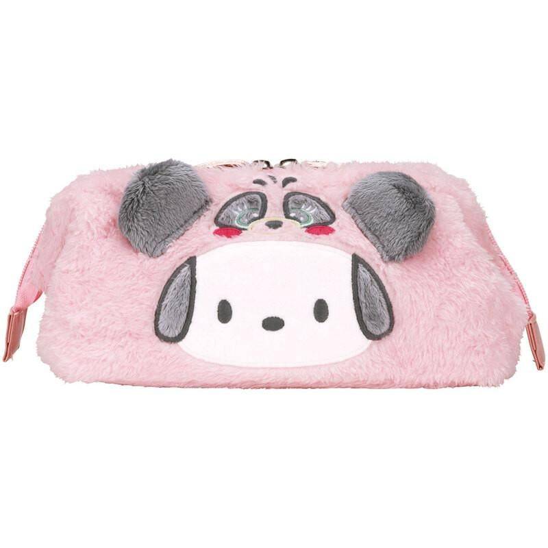 SANRIO - Pochakon - Fur Pencil Case