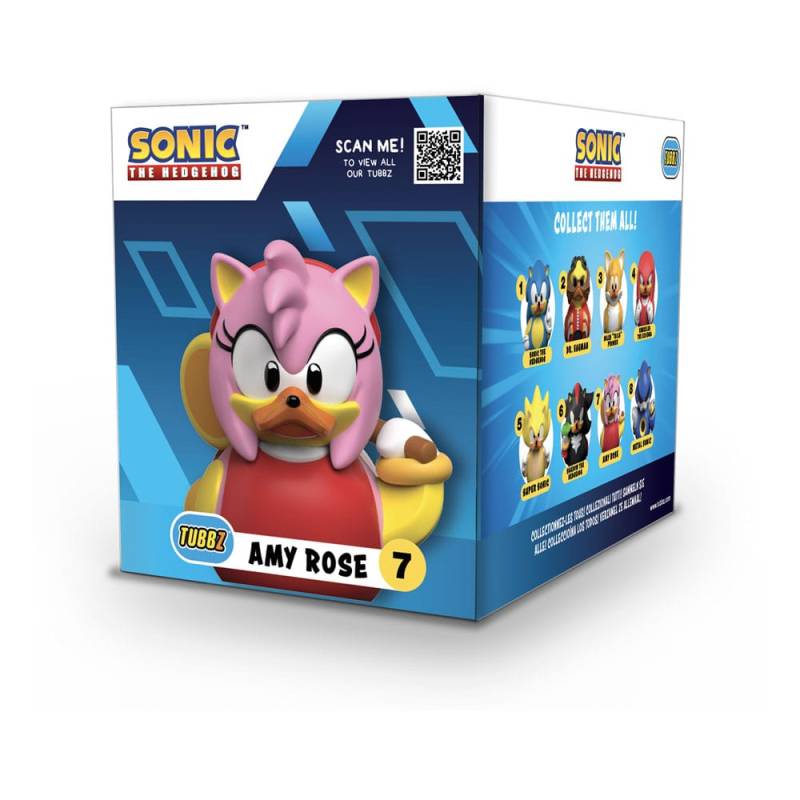 Sonic - The Hedgehog Tubbz Amy Rose PVC Figure Boxed Edition 10 cm