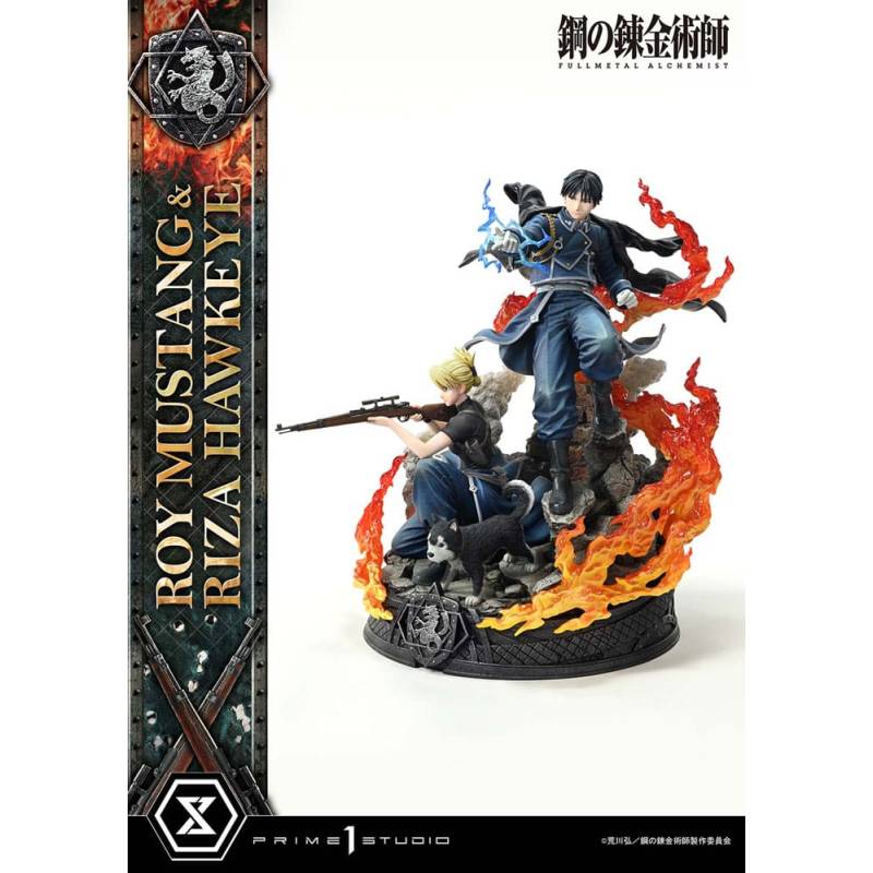 Fullmetal Alchemist Concept Masterline statuette 1/6 Roy Mustang & Riza Hawkeye Regular Version 50 cm