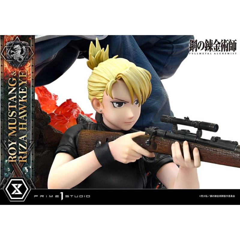 Fullmetal Alchemist Concept Masterline statuette 1/6 Roy Mustang & Riza Hawkeye Regular Version 50 cm