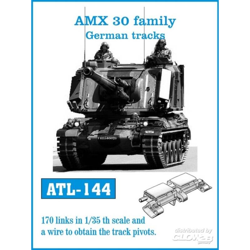 AMX 30 family German tracks