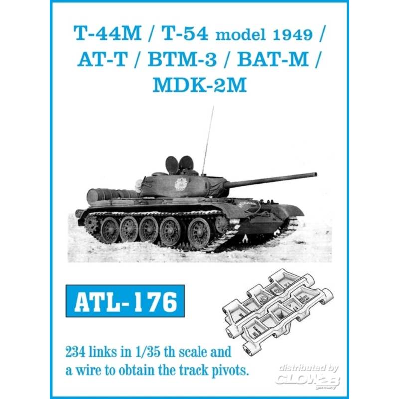 T-44M /T-54 model 1949/ AT-T/ BTM-3/ BAT-M/ MDK-2M