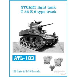 STUART light tank T 36 E 6 type track