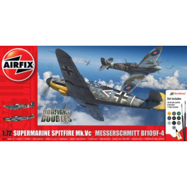 Supermarine Spitfire Mk.Vc & Messerschmitt Bf-109F-4 Dogfight DoubleNew Tooling