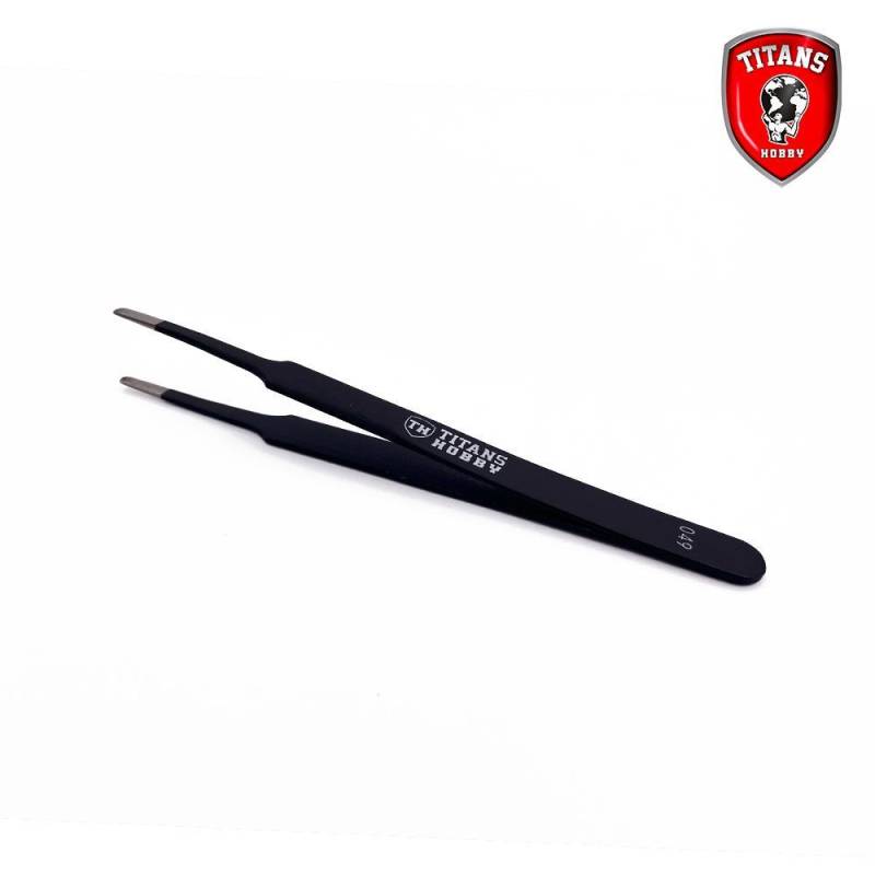 TITANS HOBBY: Precision tweezer type 2 with round tips